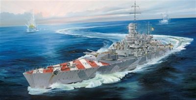 Trumpeter RN Roma Italian Navy Battleship 1943 1:700 Scale