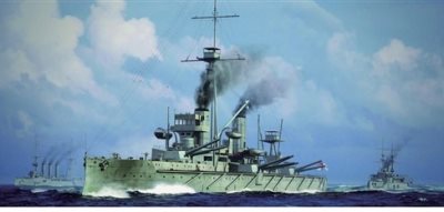 Trumpeter HMS Dreadnought 1915 1:700 Scale