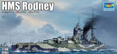 Trumpeter HMS Rodney 1:700 Scale