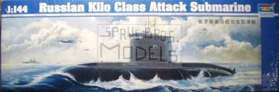 Trumpeter Russian Kilo Class Attack Submarine 1:144 Scale