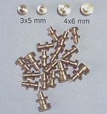 43402 Brass Bitt 3x5mm (10)