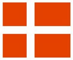 Denmark National Flag - Decal Multipack