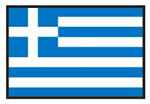 BECC Greece National Flag - Decal Multipack