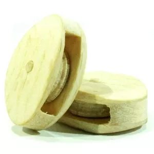 17mm Single Sheave Working Wooden Block with Wood Pulley