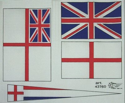 Flag Set HMS Victory 1:200