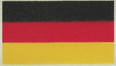 German Flag 20x30mm