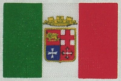 Italian Navy Flag 20x30mm
