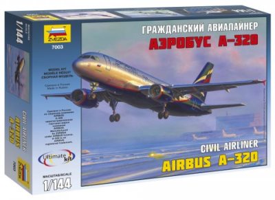Zvesda Airbus A320 1:144 Scale