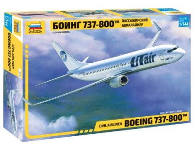 Zvesda Boeing 737-800 1:144 Scale