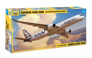 Zvesda Airbus A350-1000 1:144 Scale