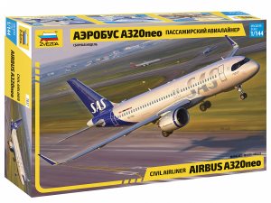 Zvesda Aibus A350-900 1:144 Scale