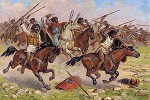 Zvesda Carthagenian Numidian Cavalry 1:72 Scale Figures