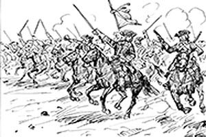 Zvesda Swedish Dragoons 1:72 Scale Figures
