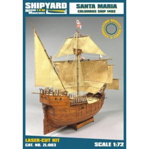 Shipyard Santa Maria 1492 1:72 Scale