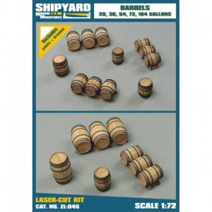 Shipyard Barrels 28 36 54 72 & 184 Gallons