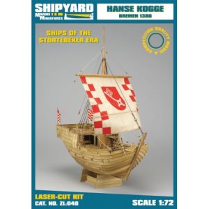 Shipyard Hanse Kogge - Bremen 1380 1:72 Scale
