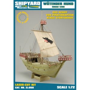 Shipyard Wutender Hund - Kogge 1390 1:72 Scale