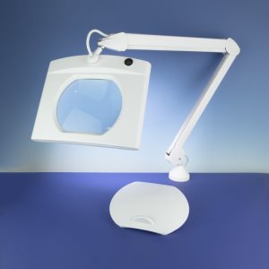 Lightcraft Long Reach LED Slim Line Magnifier Lamp